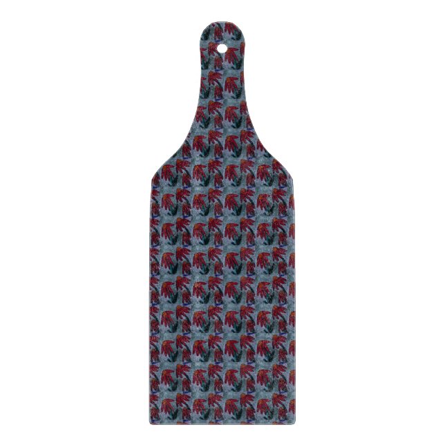 Tabla De Cortar Red Daisy (Anverso)