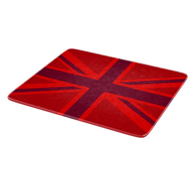 Tabla De Cortar Red Union Jack (Borde)