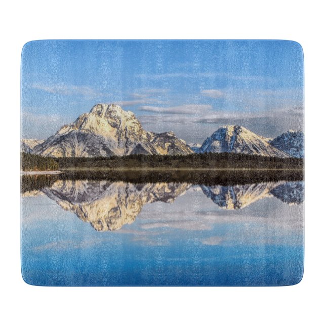 Tabla De Cortar Reflexión de Alaska (Anverso)