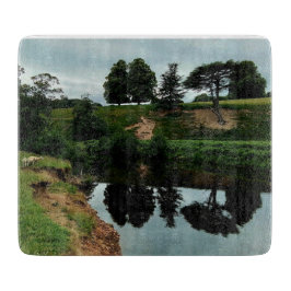 Tabla De Cortar Reflexión en el agua