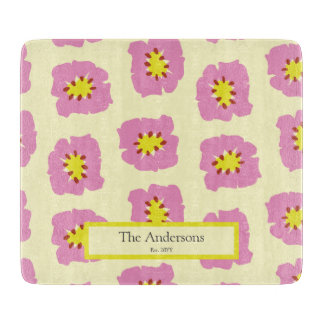 Tabla De Cortar Regalo Boda de apellido personalizado del año Este