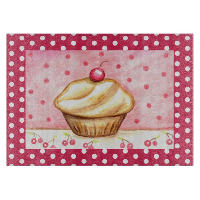 Tabla de cortar regalo de cocina de magdalena de c (Anverso)