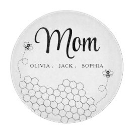 Tabla De Cortar Regalo de Día de la Madre personalizado de niños n