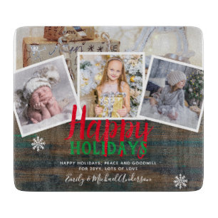 Tabla De Cortar Regalo de fotografía de la abuela Collage del abue