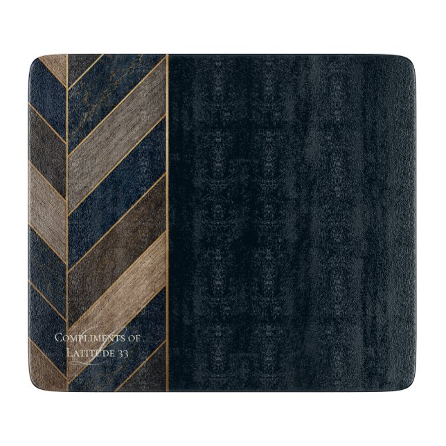 Tabla De Cortar Regalo inmobiliario Herringbone L33  (Anverso)