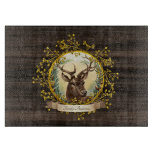 Tabla De Cortar Regalo personalizado de la cocina rústica vintage