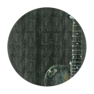 Tabla De Cortar Regalos de guitarrista de Bass