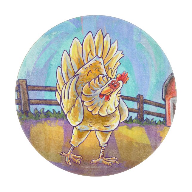 Tabla De Cortar Regalos y accesorios de pollo (Anverso)