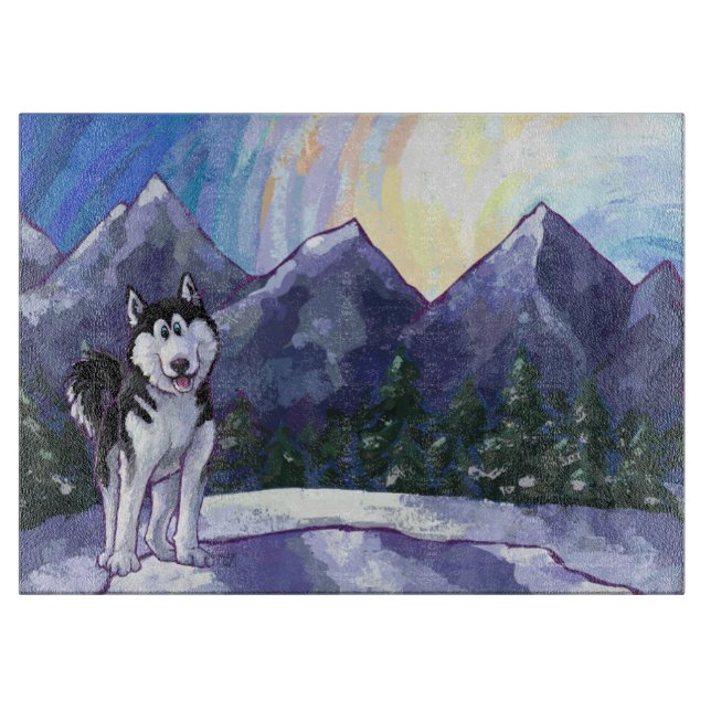 Tabla De Cortar Regalos y accesorios Husky (Anverso)