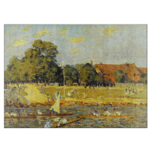 Tabla De Cortar Regatta en Hampton Court Alfred Sisley Poster