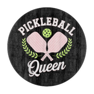 Tabla De Cortar Reina de Pickleball Divertido Jugador de Picklebal