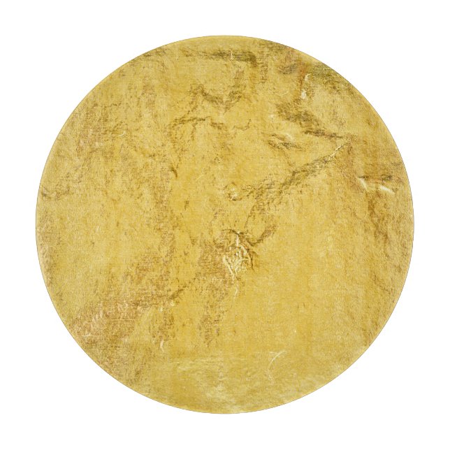Tabla De Cortar Relieve metalizado dorado: Textura abstracta brill (Anverso)