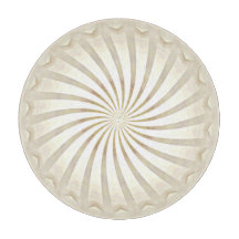 Tabla de cortar remolino crema beige