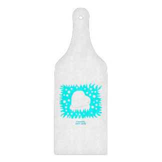 Tabla De Cortar Remolque de tablero de corte del corazón de nieve