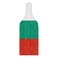 Remolque de vidrio con pabellón de Bulgaria