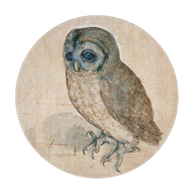 TABLA DE CORTAR RENAISSANTE DIBUJOS ANIMALES / EL OWL  (Anverso)