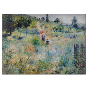 Tabla De Cortar Renoir - Camino que conduce a través de hierba alt