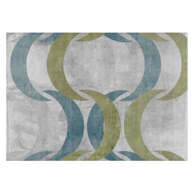 Tabla De Cortar Repetición geométrica III (Anverso)