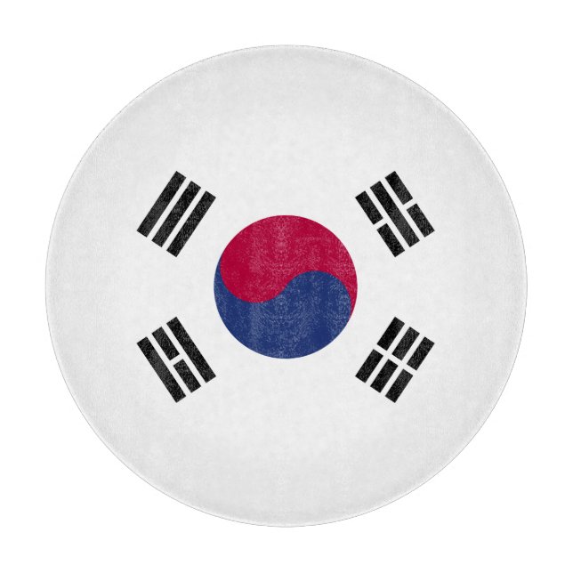 Tabla De Cortar República de Corea (Anverso)