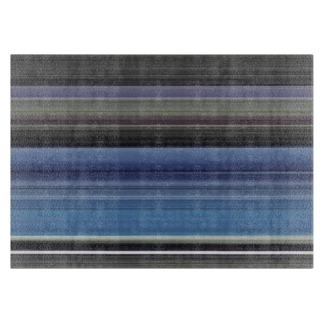 Tabla De Cortar Resumen #1: Azul y gris (Anverso)