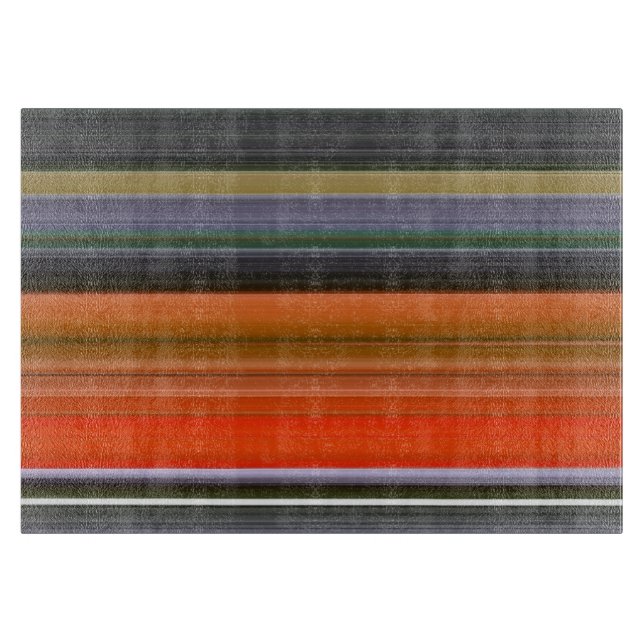 Tabla De Cortar Resumen #1: Naranja y gris (Anverso)
