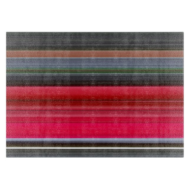 Tabla De Cortar Resumen #1: Rojo y Gris (Anverso)