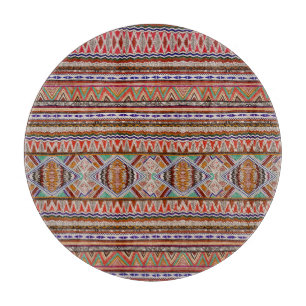 Tabla De Cortar Resumen Colorido: Fondo del patrón sin soldadura.