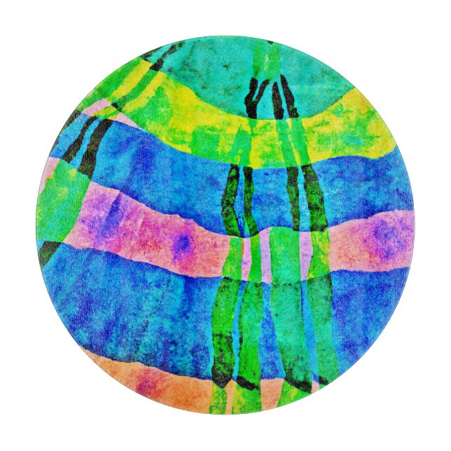 Tabla De Cortar Resumen de croma Patrón de elegancia (Anverso)