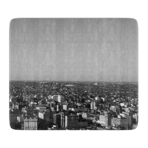 Tabla De Cortar Resumen de la ciudad de Washington USA Vintage