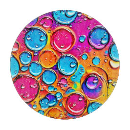 Tabla De Cortar Resumen de las gotas de agua arte