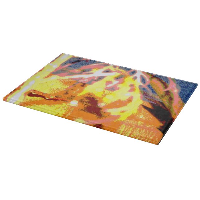 Tabla De Cortar Resumen de las gotas de lluvia (Borde)