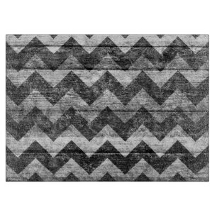 Tabla De Cortar Resumen de madera de Chevron Vintage #2