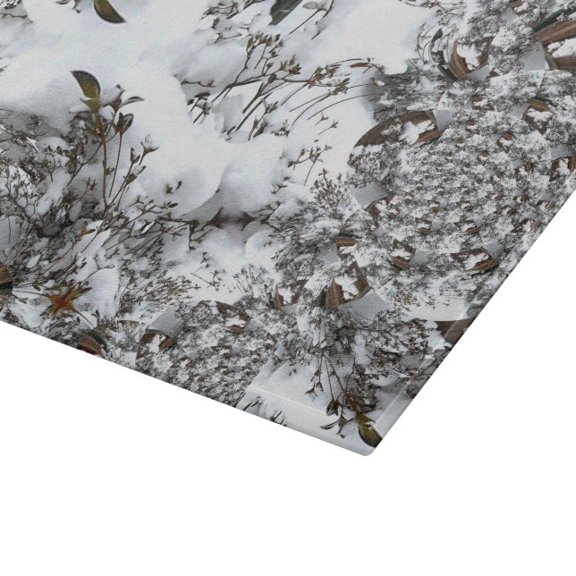 Tabla De Cortar Resumen de nieve (Borde)