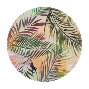 Tabla De Cortar Resumen de plantas tropicales: Ilustracion de époc