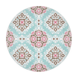 Tabla De Cortar Resumen en mosaico: Vintage Seamless Pattern