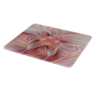 Tabla De Cortar Resumen mariposa colorida Fantasía arte fractal