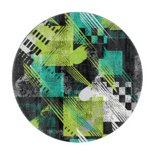 Tabla De Cortar Resumen Patrón de puntos geométricos