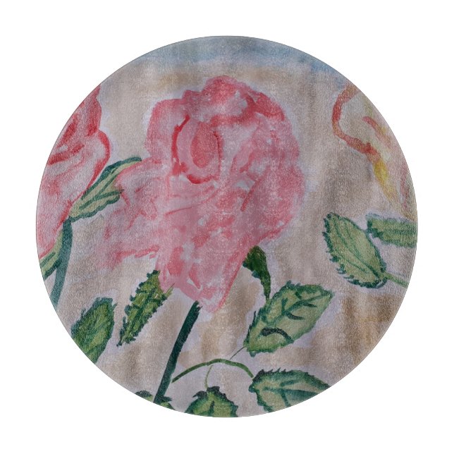 Tabla De Cortar Resumen Rosas de verano (Anverso)