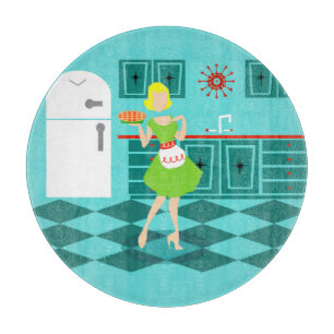 Tabla de cortar retra de la cocina