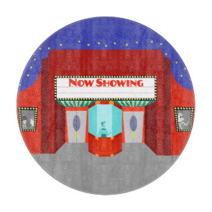 Tabla de cortar retra del cine