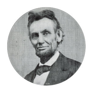 Tabla De Cortar Retrato de Abe Lincoln 1