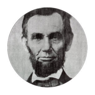 Tabla De Cortar Retrato de Abe Lincoln 2