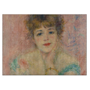 Tabla De Cortar Retrato de la actriz Jeanne Samary, Auguste Renoir