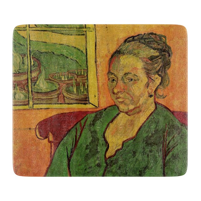 Tabla De Cortar Retrato de Madame Augustine Roulin| 1888 (Anverso)