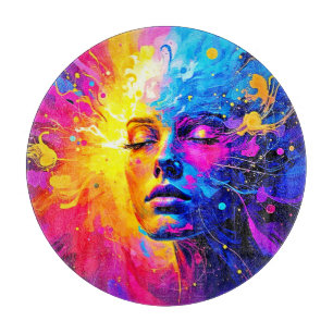 Tabla De Cortar Retrato de radiación emocional