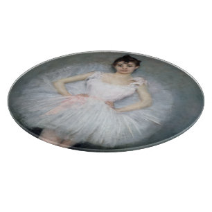 Tabla De Cortar Retrato de una bailarina joven