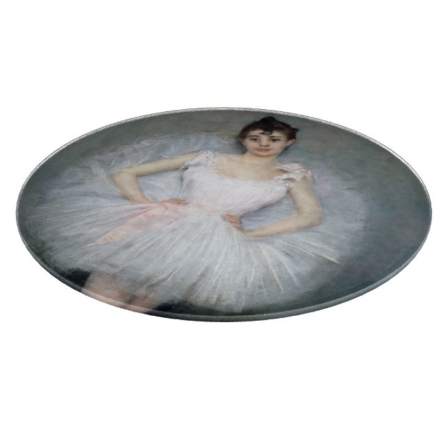 Tabla De Cortar Retrato de una bailarina joven (Borde)