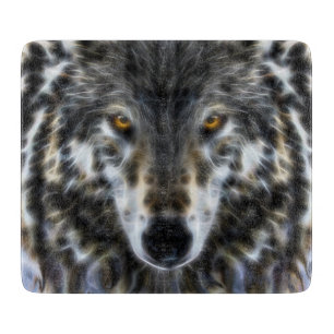 Tabla De Cortar Retrato gráfico Inspirador de Wolf