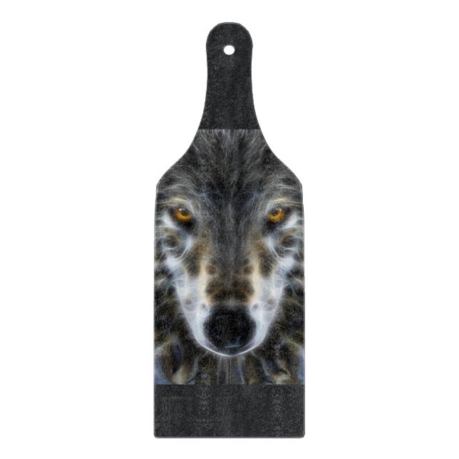 Tabla De Cortar Retrato gráfico Inspirador de Wolf (Anverso)