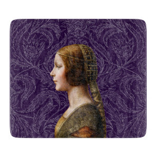 Tabla De Cortar Retrato Leonardo da Vinci La Bella Principessa
